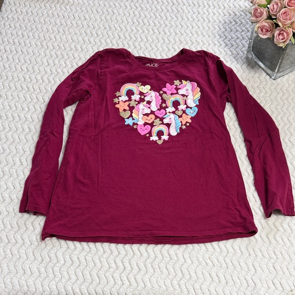 Children’s Place Long Sleeve Heart Bundle girls size 14 - Picture 9 of 12